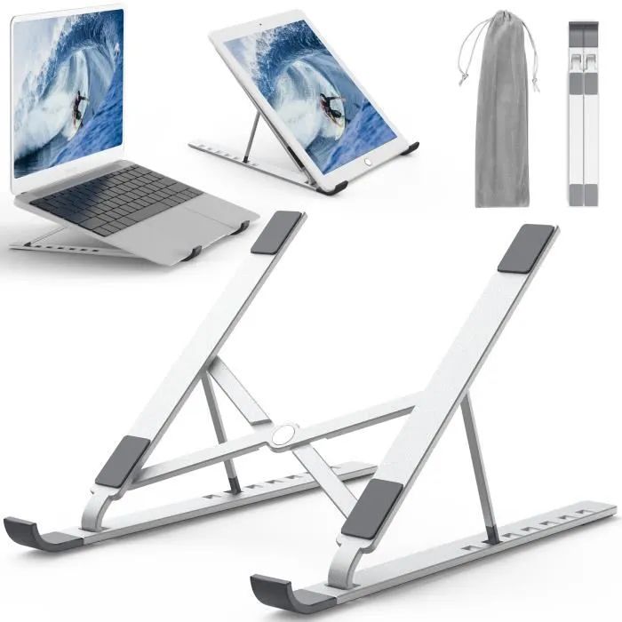 Support Ordinateur Portable Ajustable avec ventilation